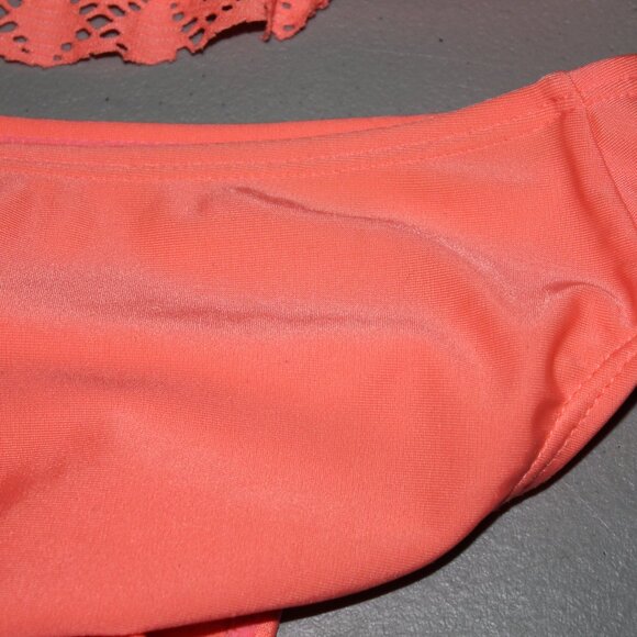 Orange 2 Pcs Cat & Jack Tankini Swimsuit Size 5-6/6X - Picture 9 of 10